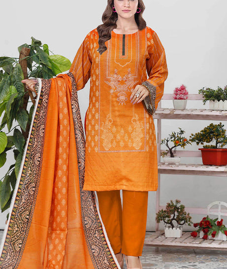 Bin Shahid Fancy Airjet Lawn`25 V#10 Mustard