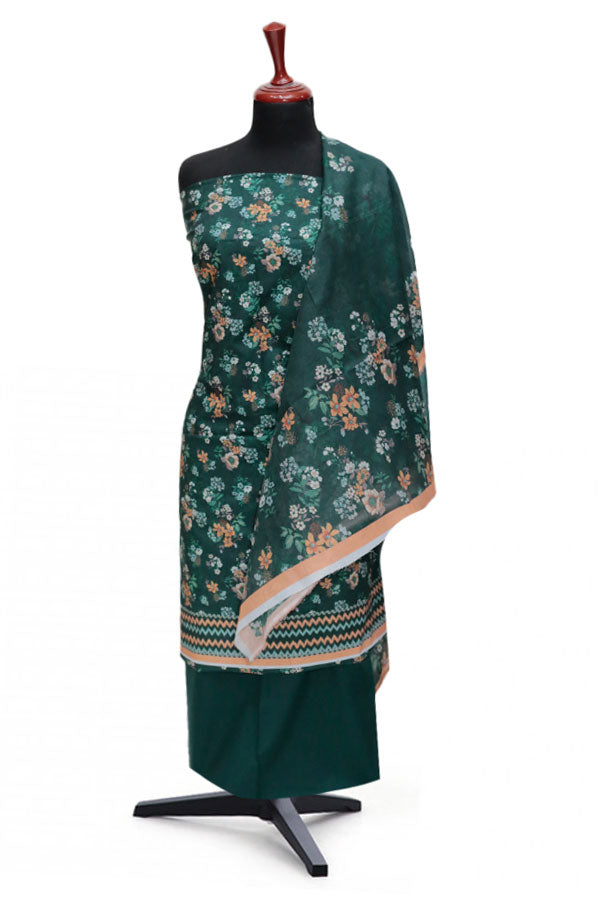 VS Misri Digital Print Lawn'24 D#425 B GREEN
