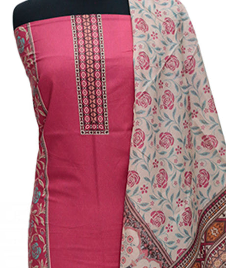 VS Misri Digital Print Lawn'24 D#428 D PINK
