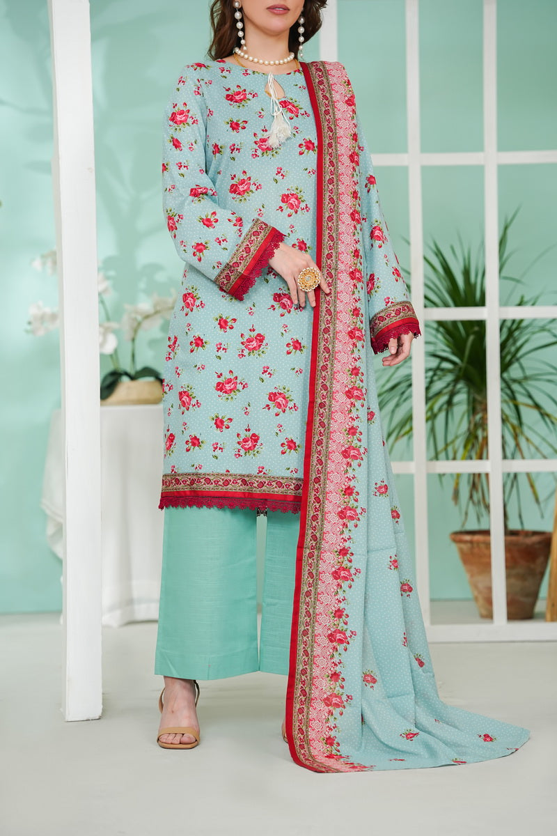 VS Daman Print Lawn`26 D#799 (L Ferozi)