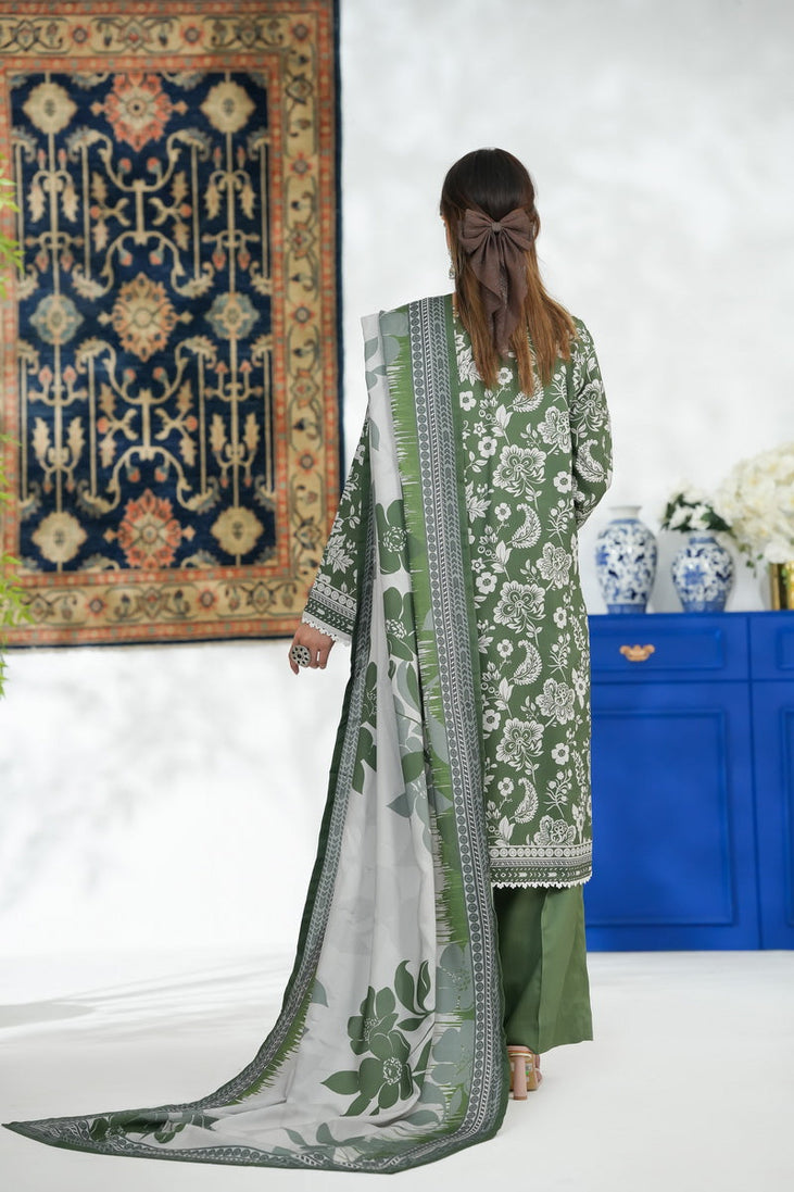 VS Malhar Digital Viscose`25 D#10 (Green)