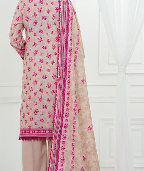 VS Daman Print Lawn`25 D#821 LT Pink