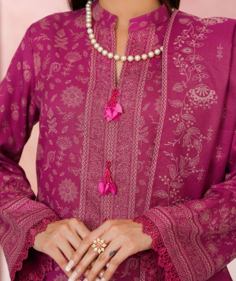 VS Digital Pashmina`25 D#301 (Pink)