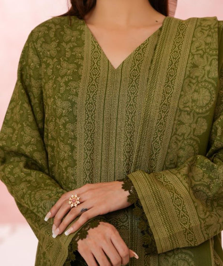 VS Digital Pashmina`25 D#302 (M Green)