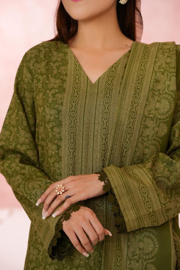 VS Digital Pashmina`25 D#302 (M Green)