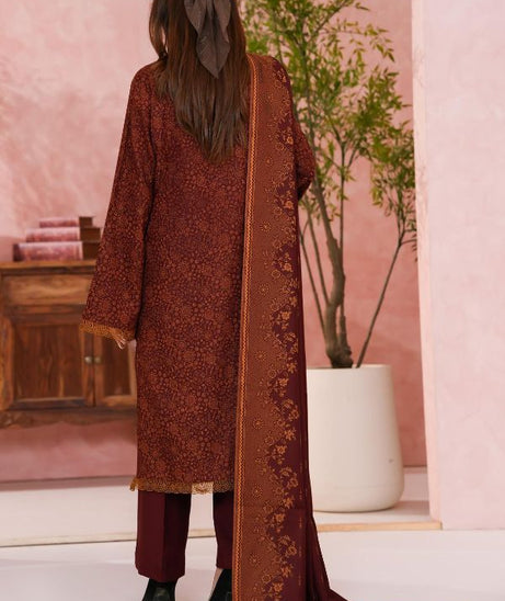 VS Digital Pashmina`25 D#303 (Maroon)