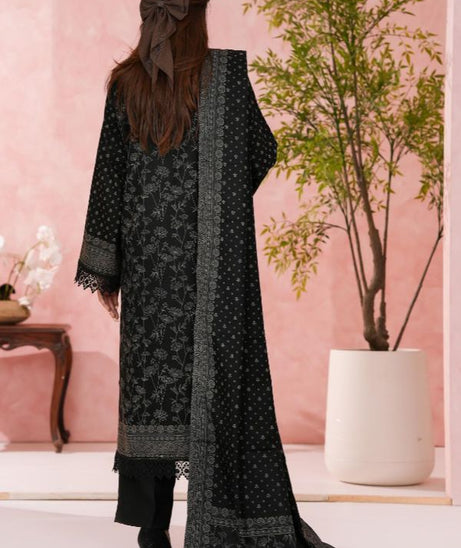 VS Digital Pashmina`25 D#305 (Black)