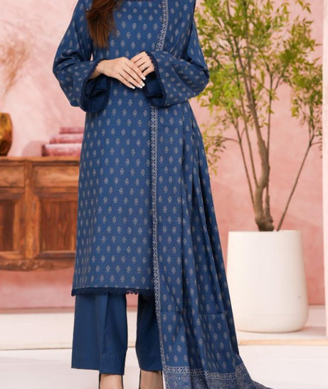 VS Digital Pashmina`25 D#304 (Blue)