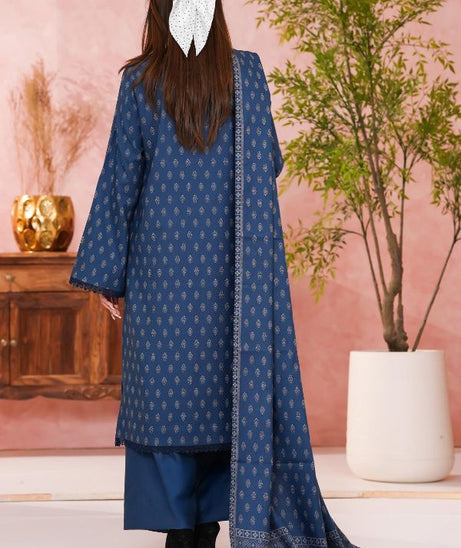 VS Digital Pashmina`25 D#304 (Blue)
