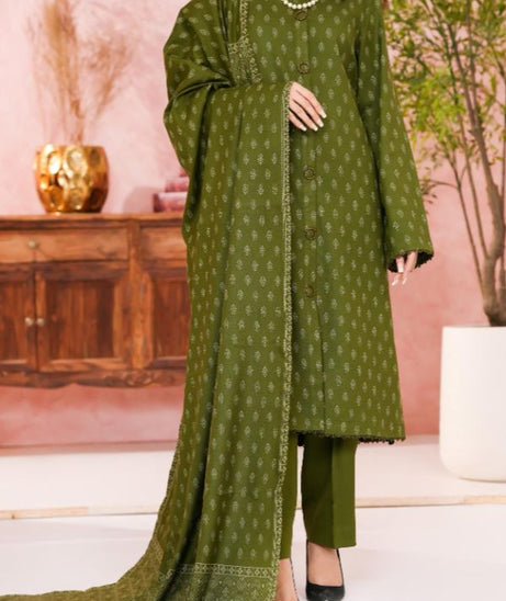 VS Digital Pashmina`25 D#304 (M Green)