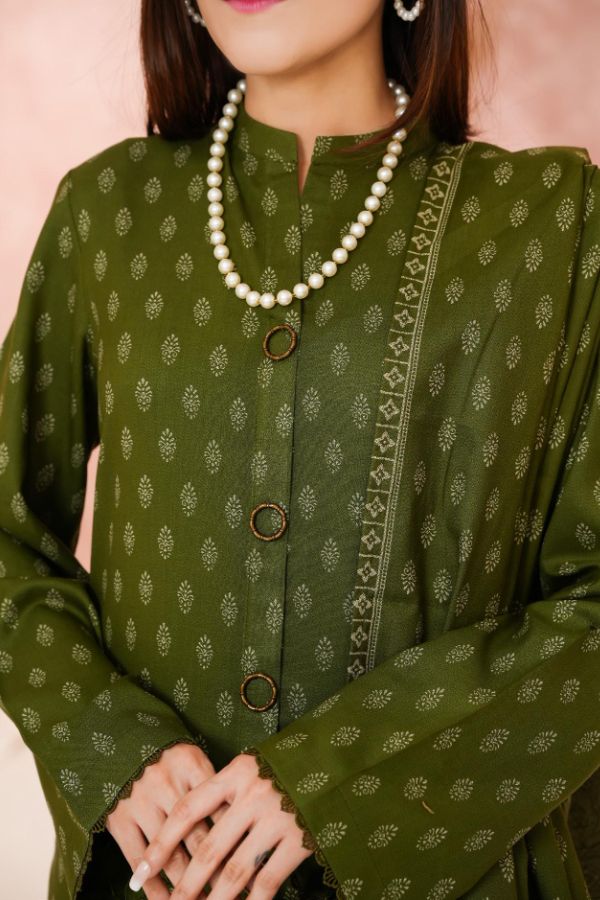 VS Digital Pashmina`25 D#304 (M Green)