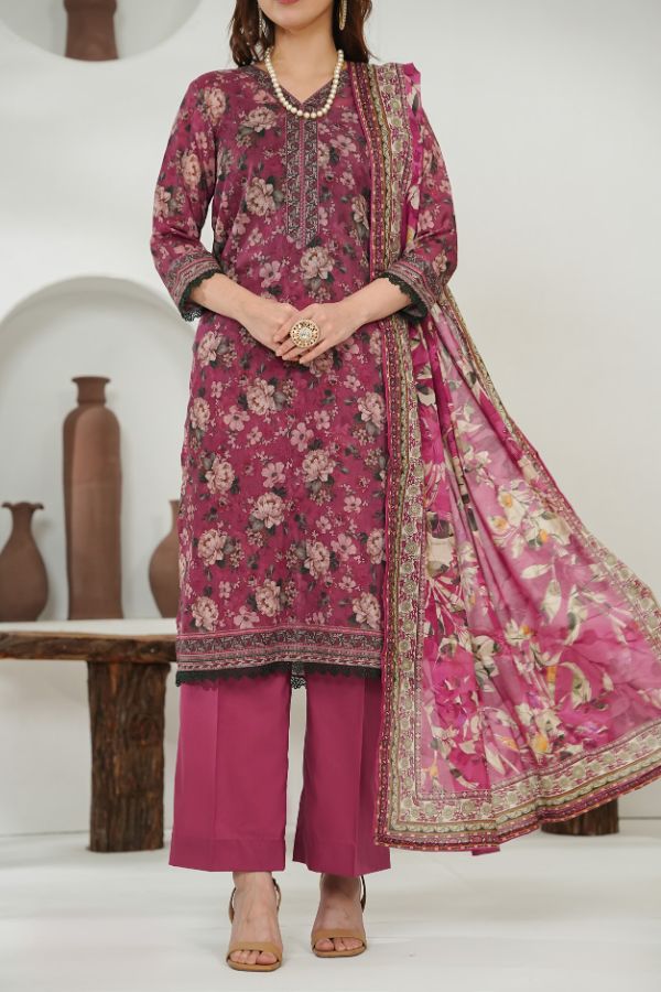 VS Misri Digital Lawn`26 D#749 (T Pink)