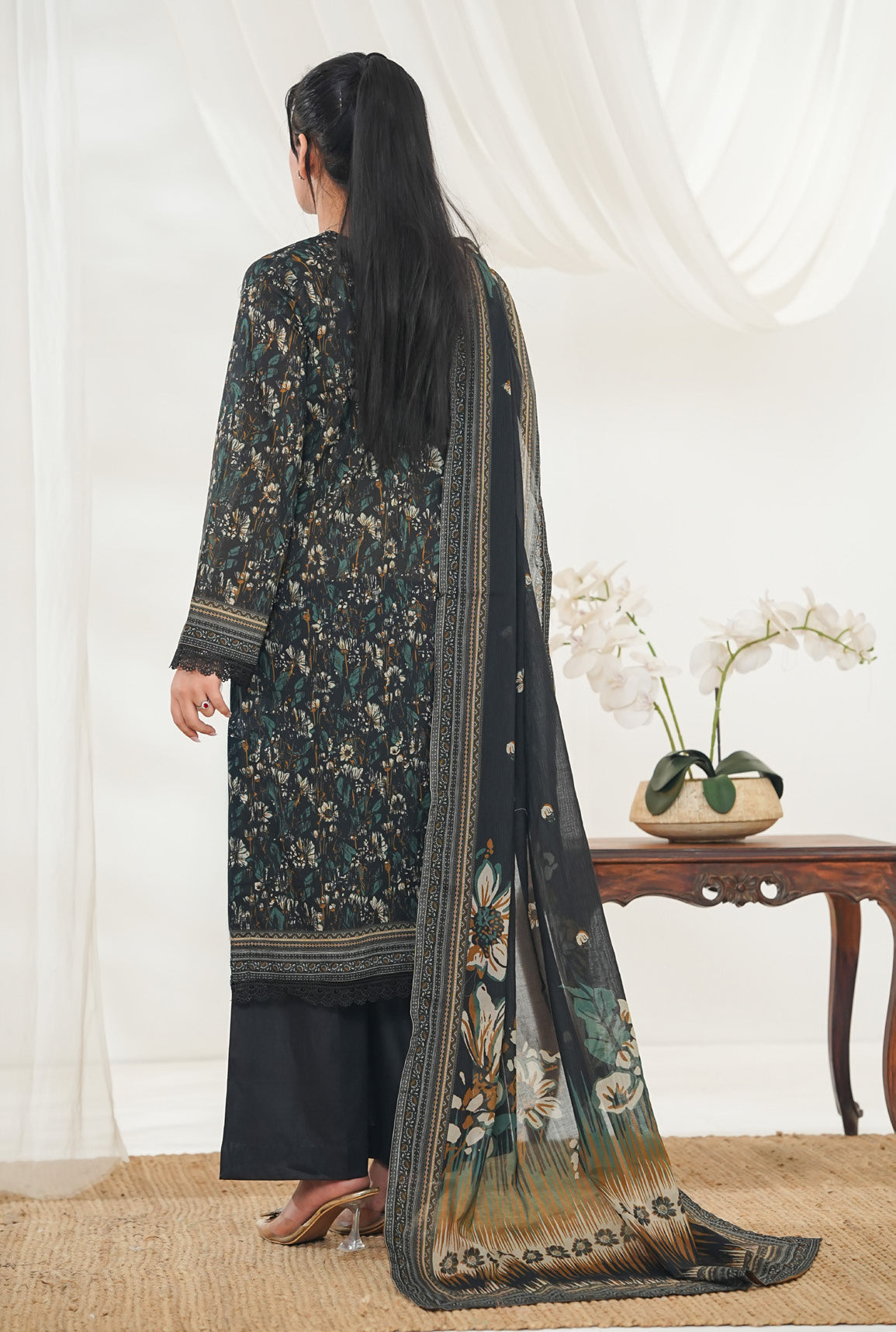 VS Misri Digital Lawn`26 D#761 (Black)