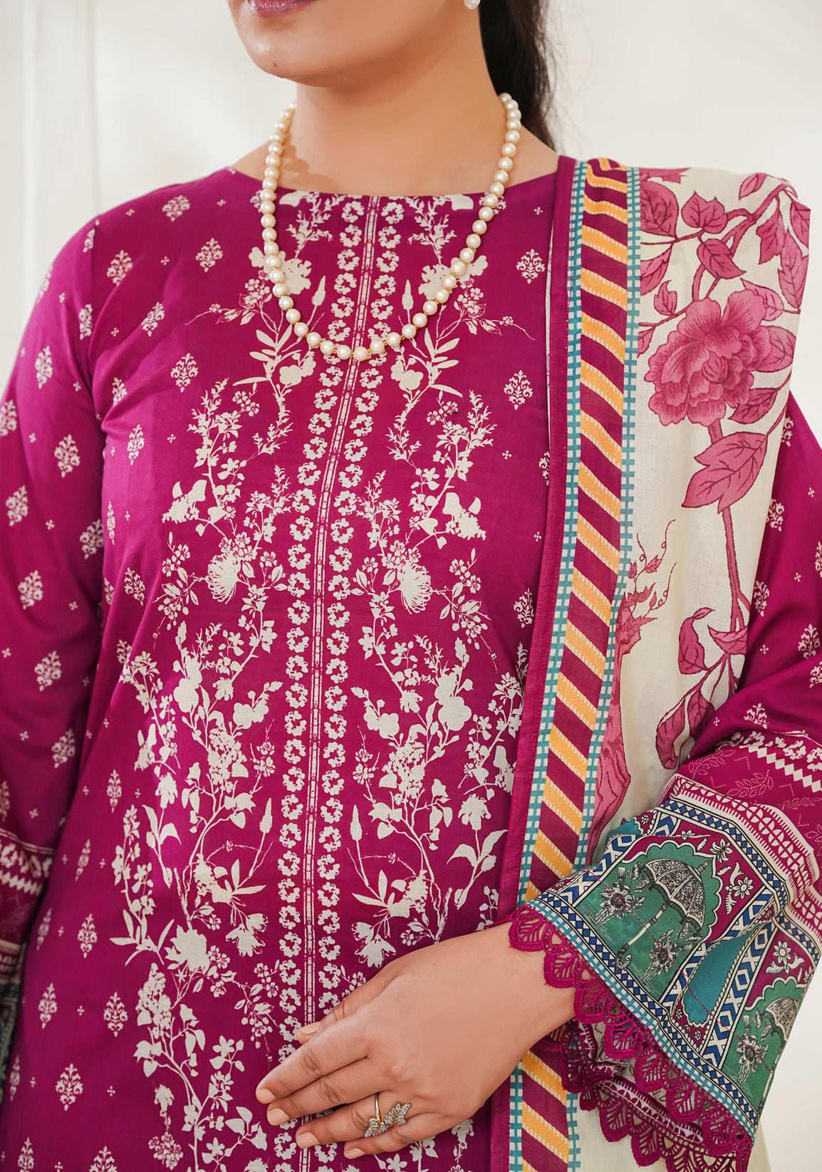 VS Misri Digital Lawn`26 D#766 (Magenda)