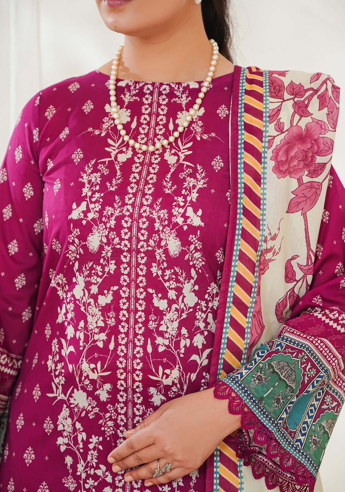 VS Misri Digital Lawn`26 D#766 (Magenda)