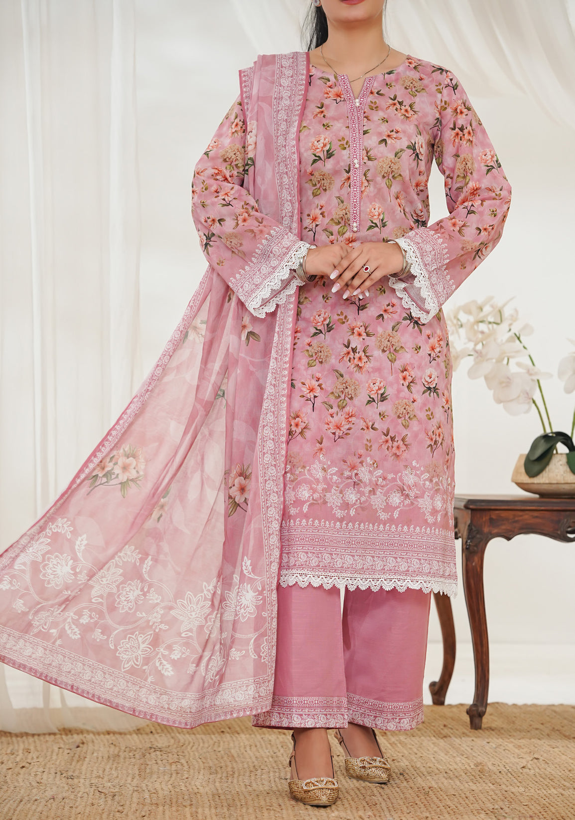VS Misri Digital Lawn`26 D#768 (T Pink)