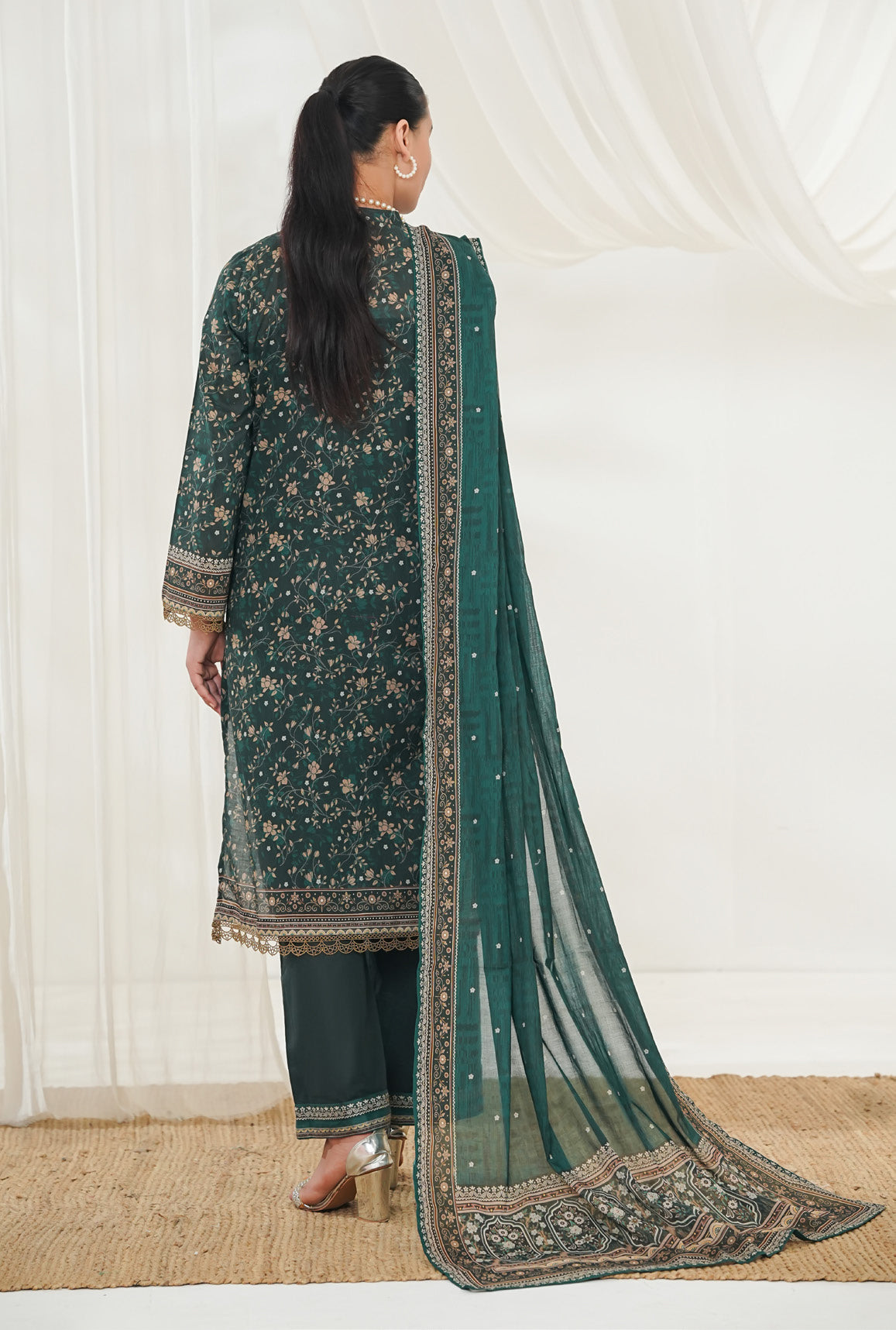VS Misri Digital Lawn`26 D#770 (Bottel Green)