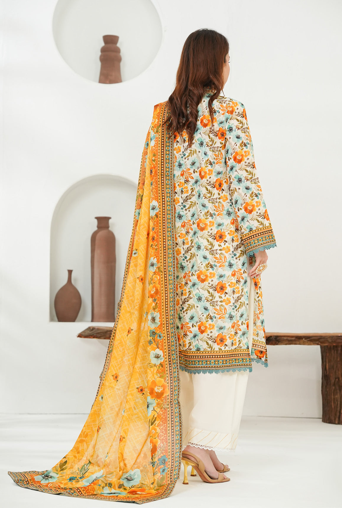 VS Misri Digital Lawn`26 D#775 (Off White)