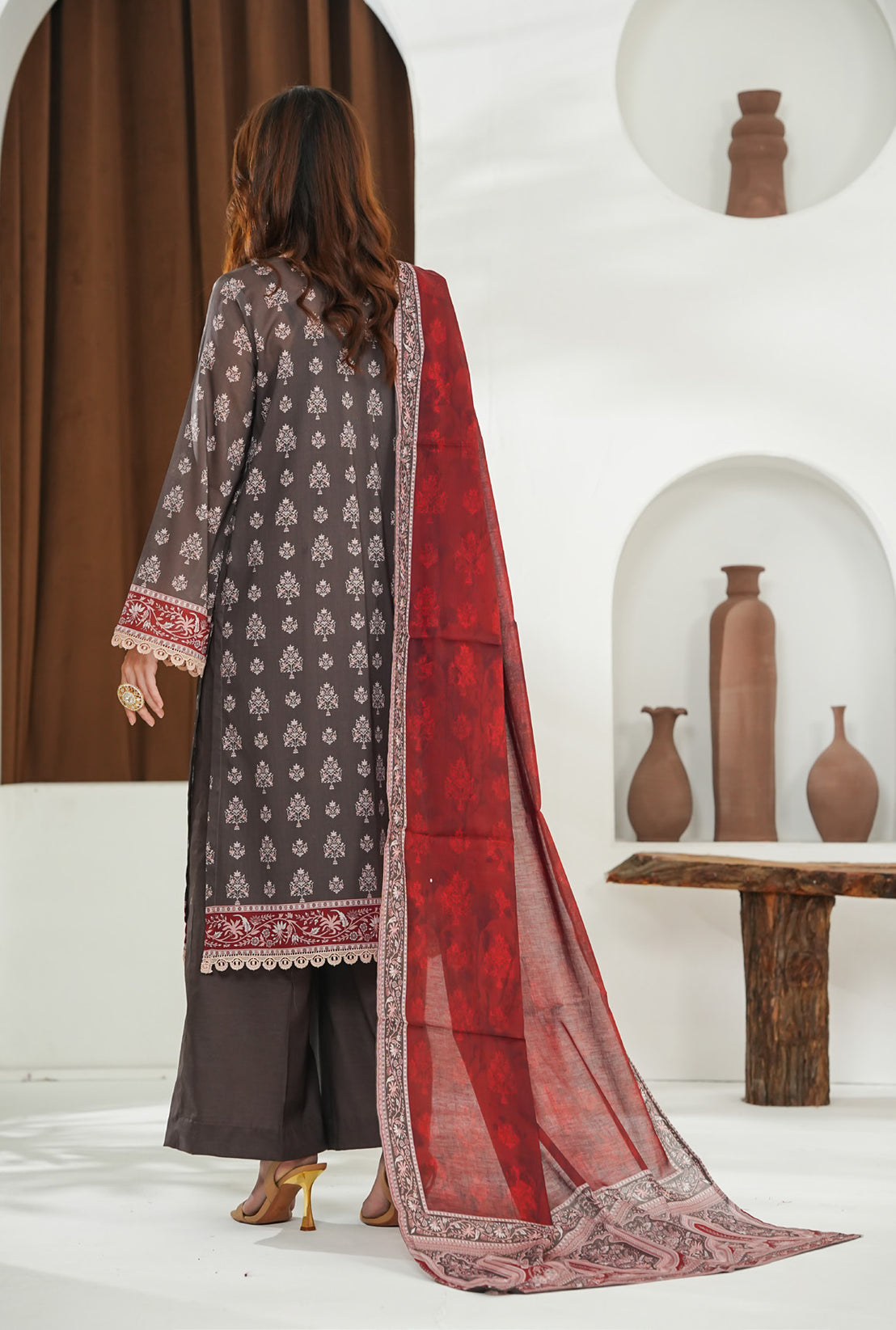 VS Misri Digital Lawn`26 D#780 (Brown)