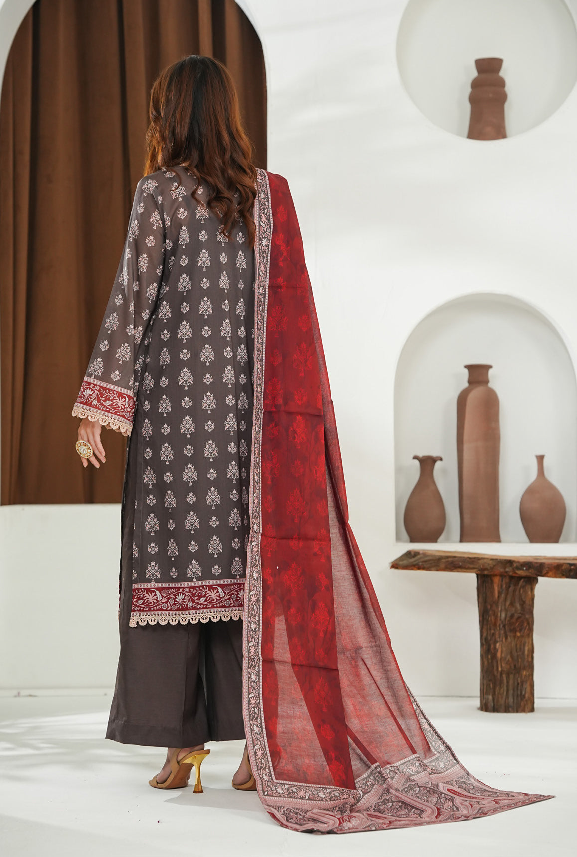 VS Misri Digital Lawn`26 D#780 (Brown)