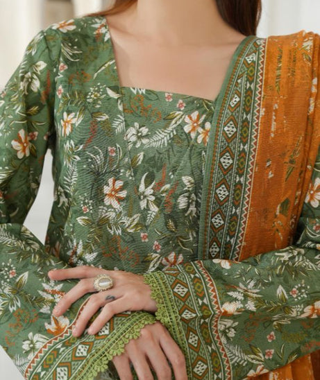 VS Shahkar Khaddar`25 D#19 (Green)