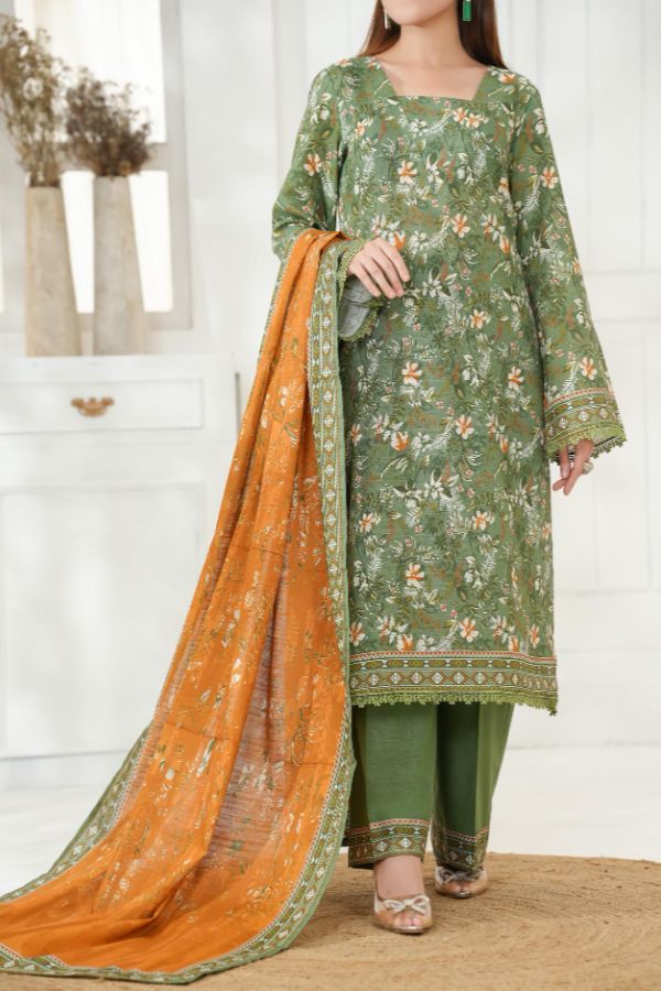 VS Shahkar Khaddar`25 D#19 (Green)