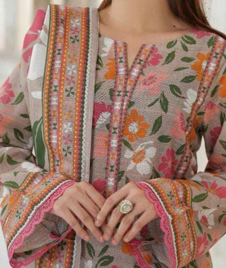 VS Shahkar Khaddar`25 D#22 (LT Pink)