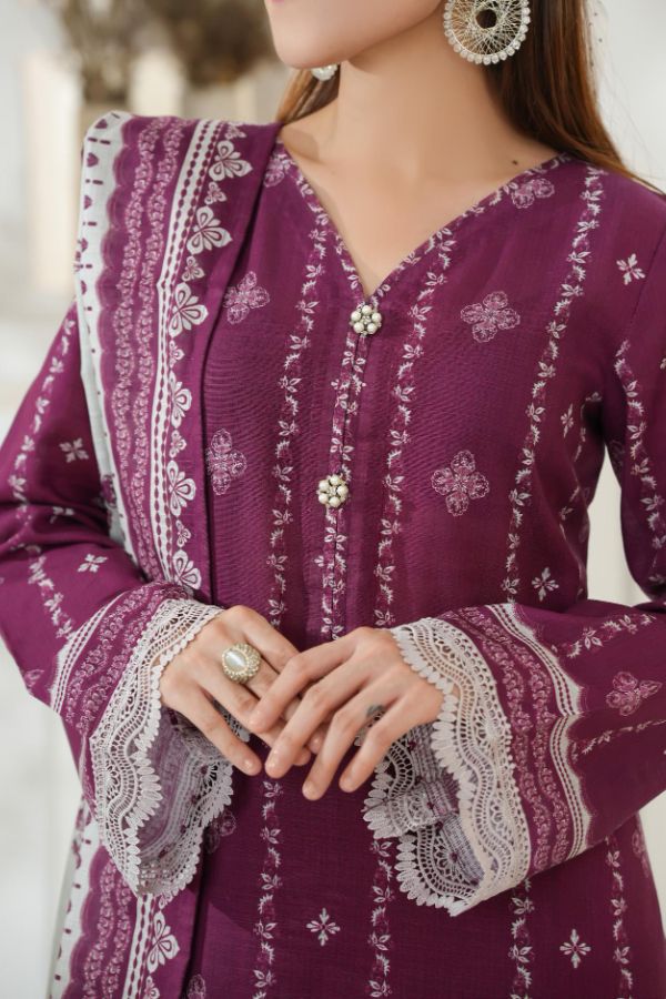 VS Shahkar Khaddar`25 D#23 (D Maroon)