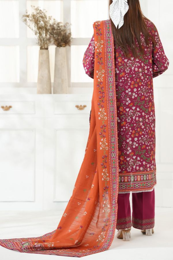 VS Shahkar Khaddar`25 D#24 (Maroon)