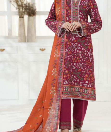 VS Shahkar Khaddar`25 D#24 (Maroon)