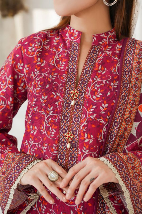 VS Shahkar Khaddar`25 D#26 (Red)