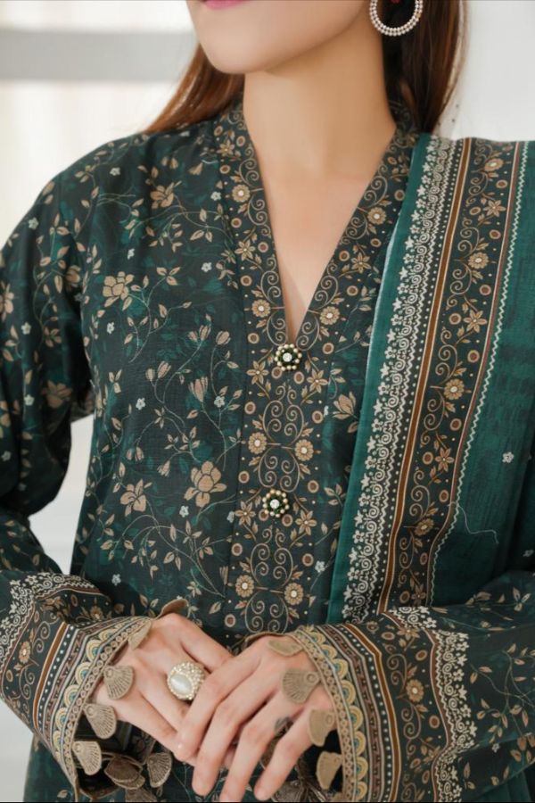 VS Shahkar Khaddar`25 D#30 (D Green)