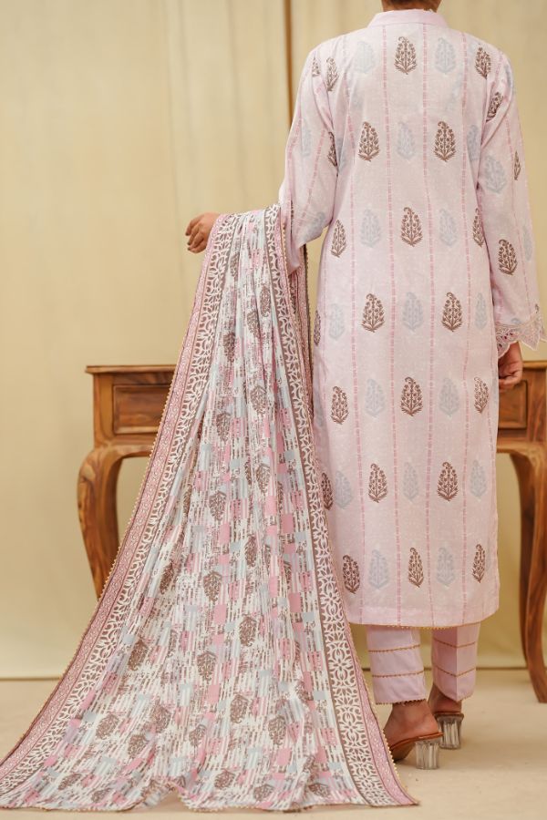 VS Sufinas Emb Print Lawn`25 D#4401