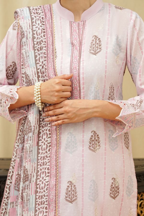 VS Sufinas Emb Print Lawn`25 D#4401