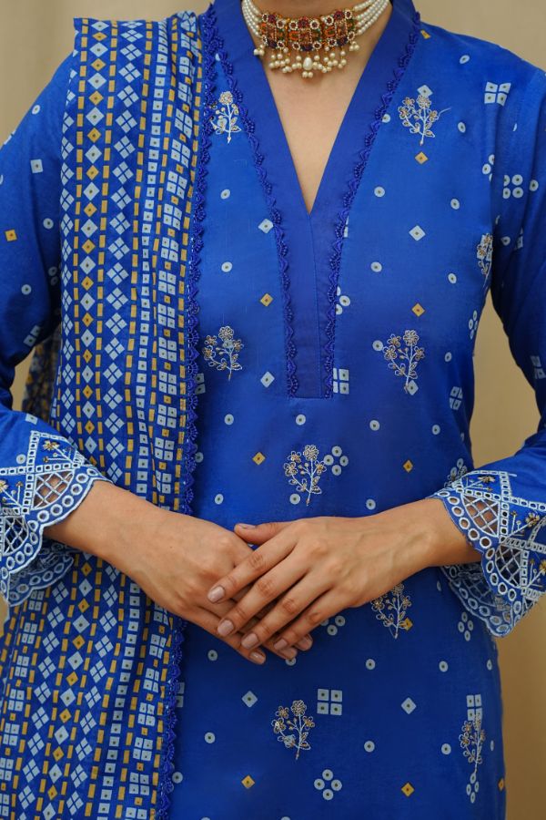 VS Sufinas Emb Print Lawn`25 D#4403