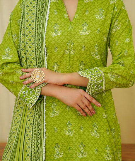 VS Sufinas Emb Print Lawn`25 D#4407