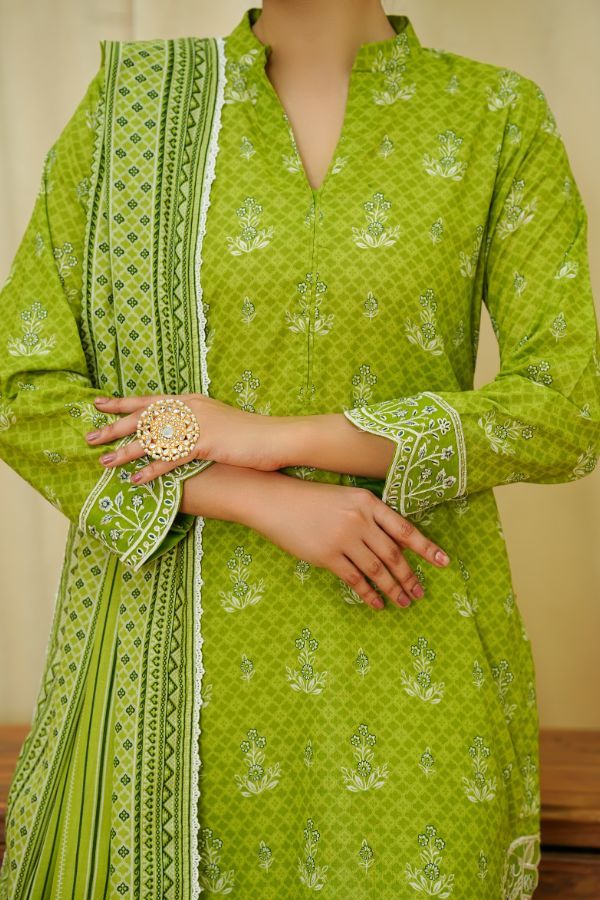 VS Sufinas Emb Print Lawn`25 D#4407