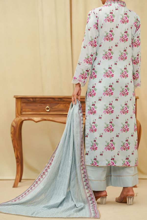 VS Sufinas Emb Print Lawn`25 D#4412