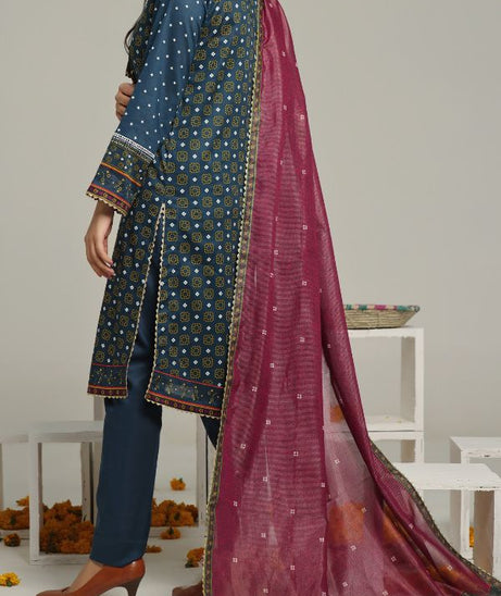 VS Sufinas Print Lawn`24 AHD#396 Nevy