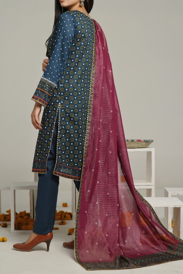 VS Sufinas Print Lawn`24 AHD#396 Nevy