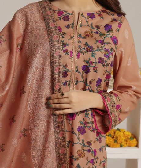 VS Sufinas Print Lawn`24 AHD#397 D-Peach