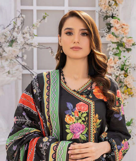 Veena Durani Exclusive Lawn`24 ZT#03