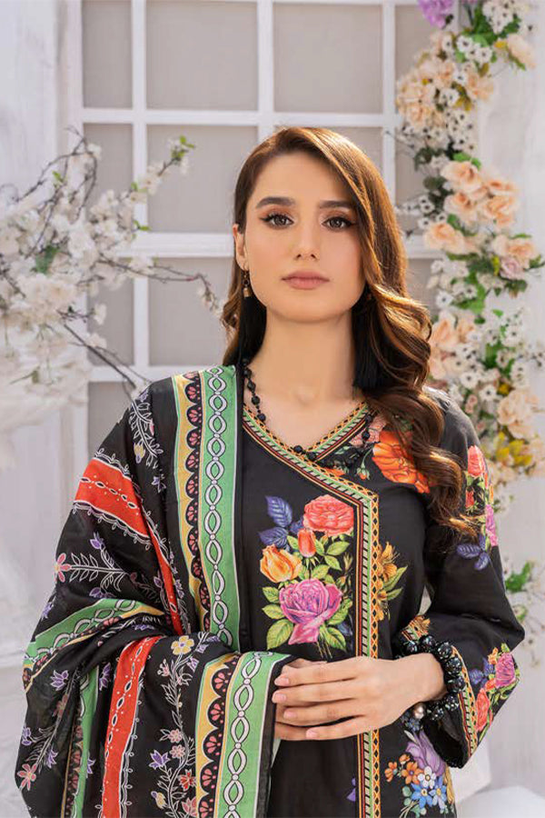 Veena Durani Exclusive Lawn`24 ZT#03