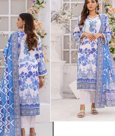 Veena Durani Exclusive Lawn`24 ZT#04