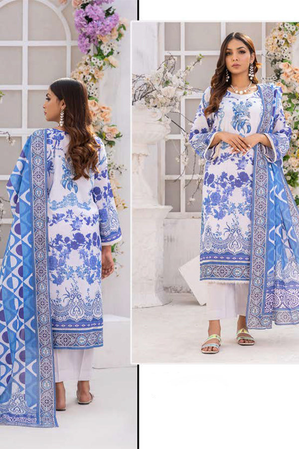 Veena Durani Exclusive Lawn`24 ZT#04