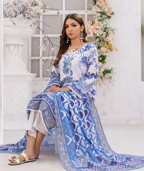 Veena Durani Exclusive Lawn`24 ZT#04