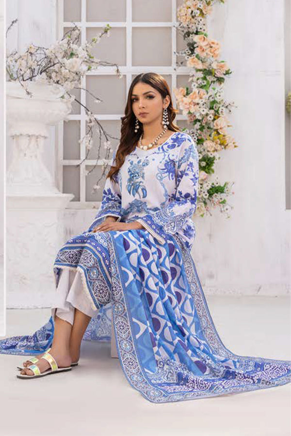Veena Durani Exclusive Lawn`24 ZT#04