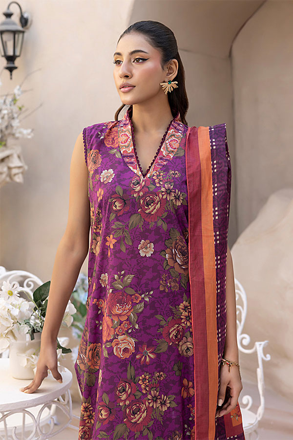 Veena Durani Exclusive Lawn`25 ZT#06