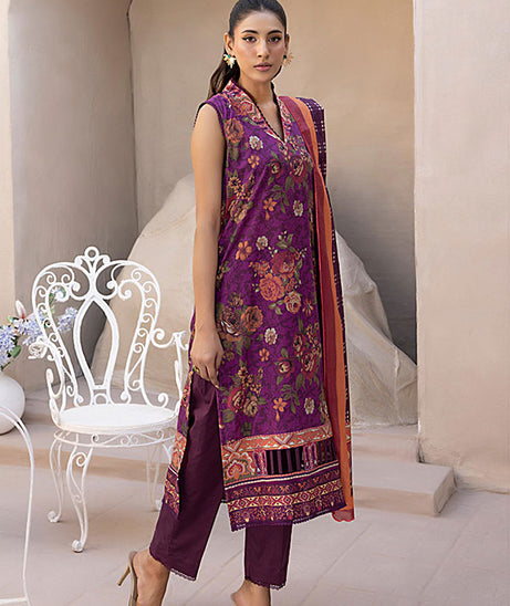 Veena Durani Exclusive Lawn`25 ZT#06