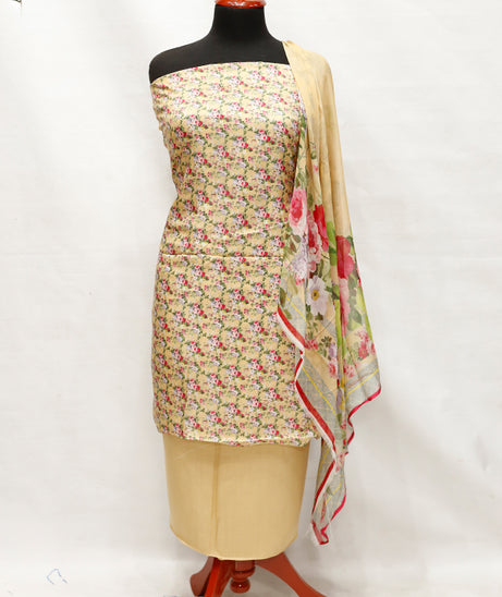 Viscose Print Chiffon Dupatta 3Pcs D#1-45